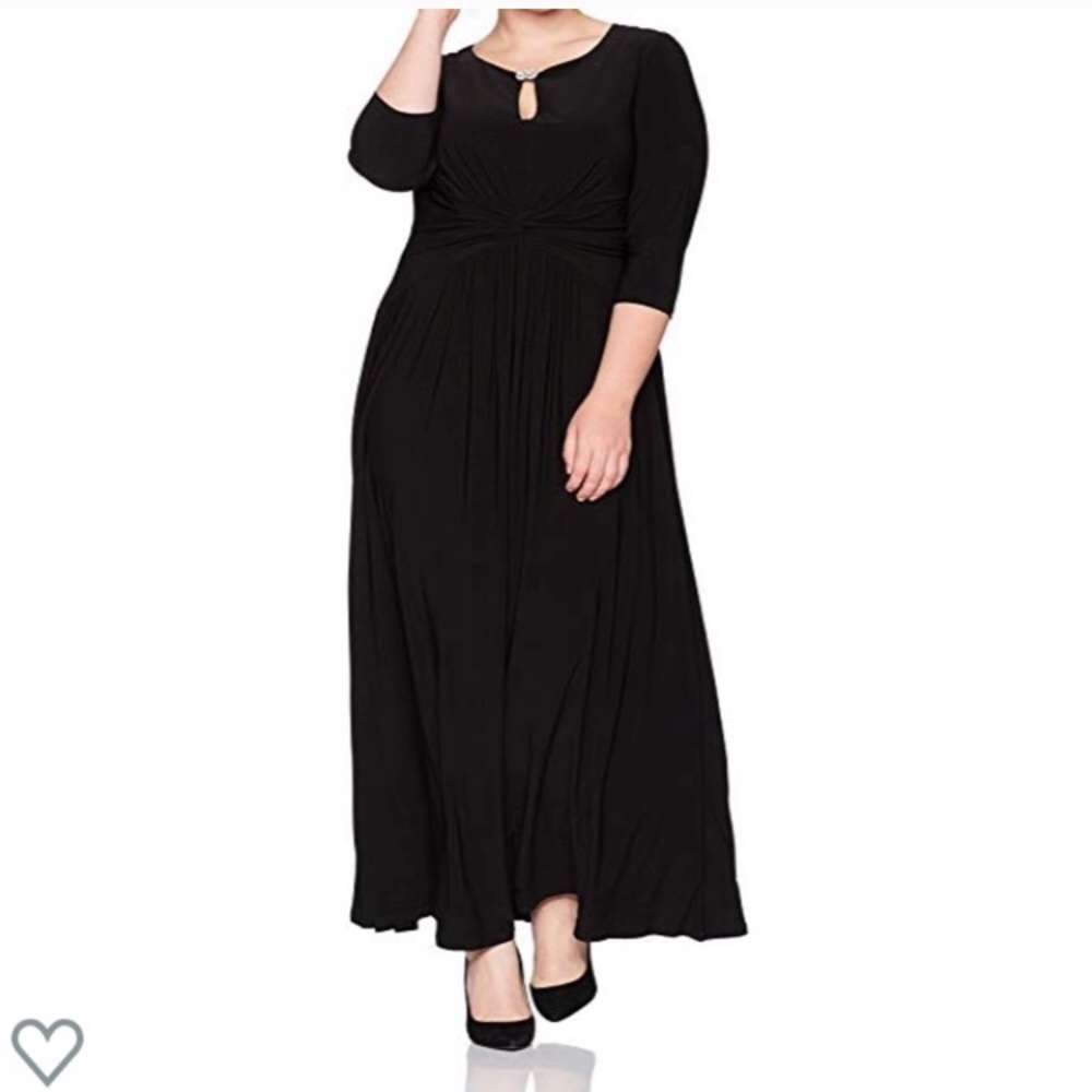 Elegant Black Evening Gown